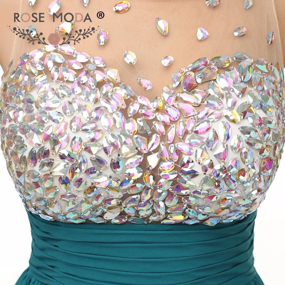 teal prom dresse
