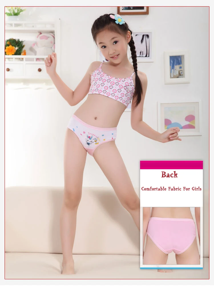 6pcs/lot) Ava Underwear Soft Cotton Children Girl Panties