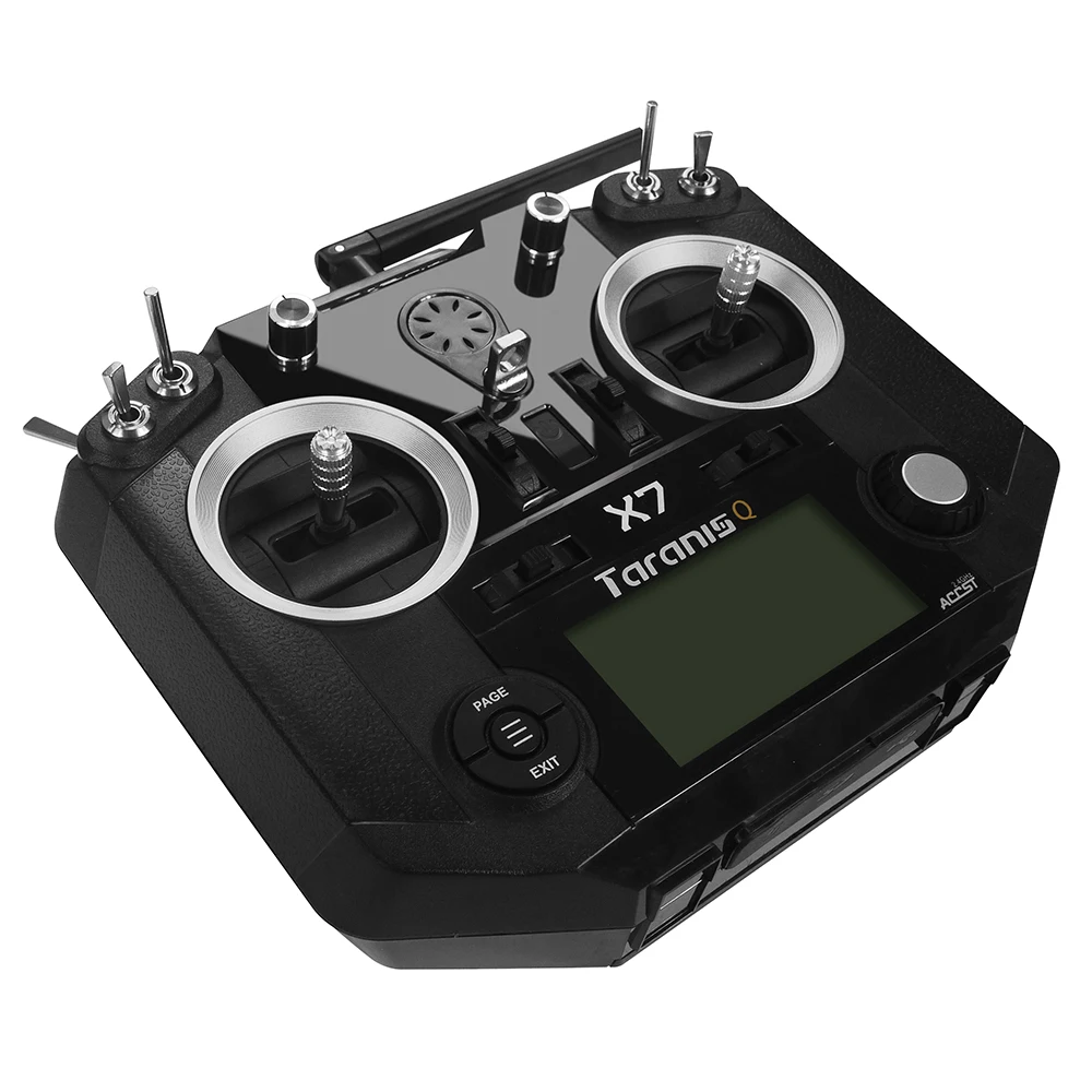 Передатчик FrSky ACCST Taranis Q X7 QX7 2,4 ГГц 16CH без приемника и режима батареи 2 для мультикоптера RC