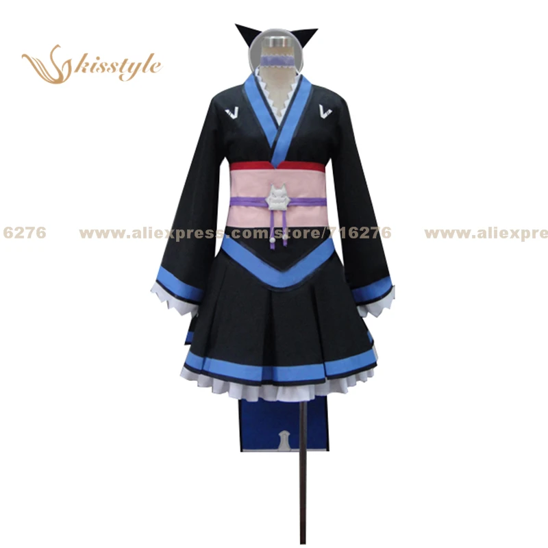 

Kisstyle Fashion Mondaiji Problem Children are Coming from Another World, aren't they Shiroyasha Uniform Cloth Cosplay Costume