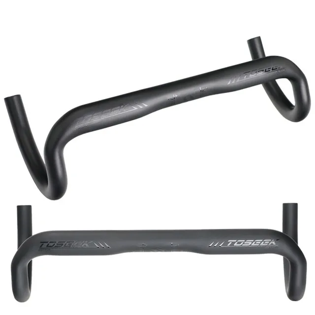 

NEW TOSEEK UD Matte Full Carbon Fiber Bicycle Road Handlebar Bike Bent Bar Handlebar 31.8 x 400/420/440mm