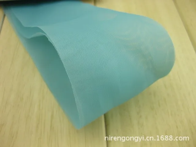 Chiffon Fabric 5.8100cm Volie Ribbon DIY Hair bowknot accessories material Satin Riband 5pcsLot_7