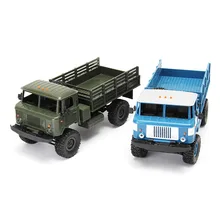 DIY машинка с дистанционным управлением WPL WPLB-24 1/16 RTR 4 WD RC военный грузовик 2,4 ГГц игрушки на радиоуправлении, модели для детей подарок