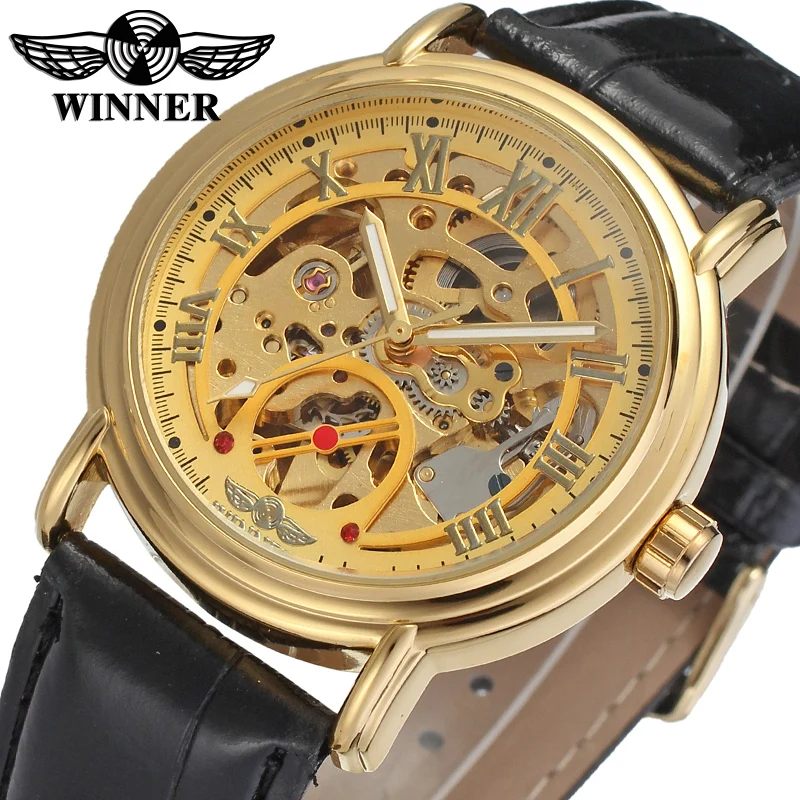 winner men's automatic mechanical watch