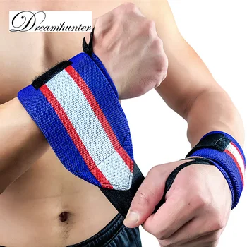 Bandjes Bandage Wrap Polssteun Mannen Vrouwen Badminton Gewichtheffen Polsbandjes Verstelbare Gewichtheffen Bescherming Pols