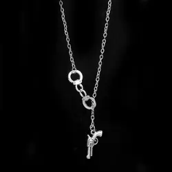MQCHUN наручники и пистолет Лариат Ожерелье 50 оттенков серого кулон ожерелье мода цепь влюбленных ожерелье s для женщин подарок девушки