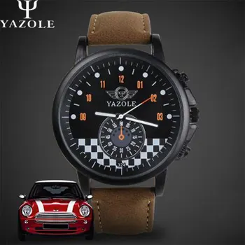 

2019 New best selling top brand large dial leather strap Casual Fashion Exquisite high-end men's sports watch