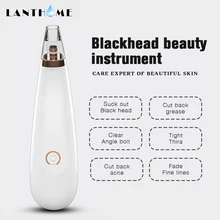 Уход за кожей лица акне, в черный горошек для маленьких девочек прыщей Blackhead Remover Электрический вакуумный очиститель черных точек для пор и угрей, уход за кожей, станки