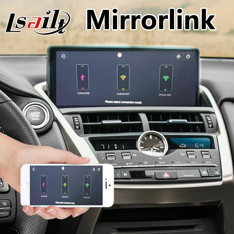 Android видео Интерфейс GPS навигации Системы для Lexus NX300 NX200t NX300H 2017 2020 Поддержка