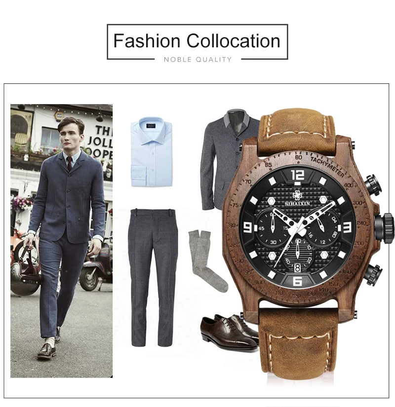 wood watch