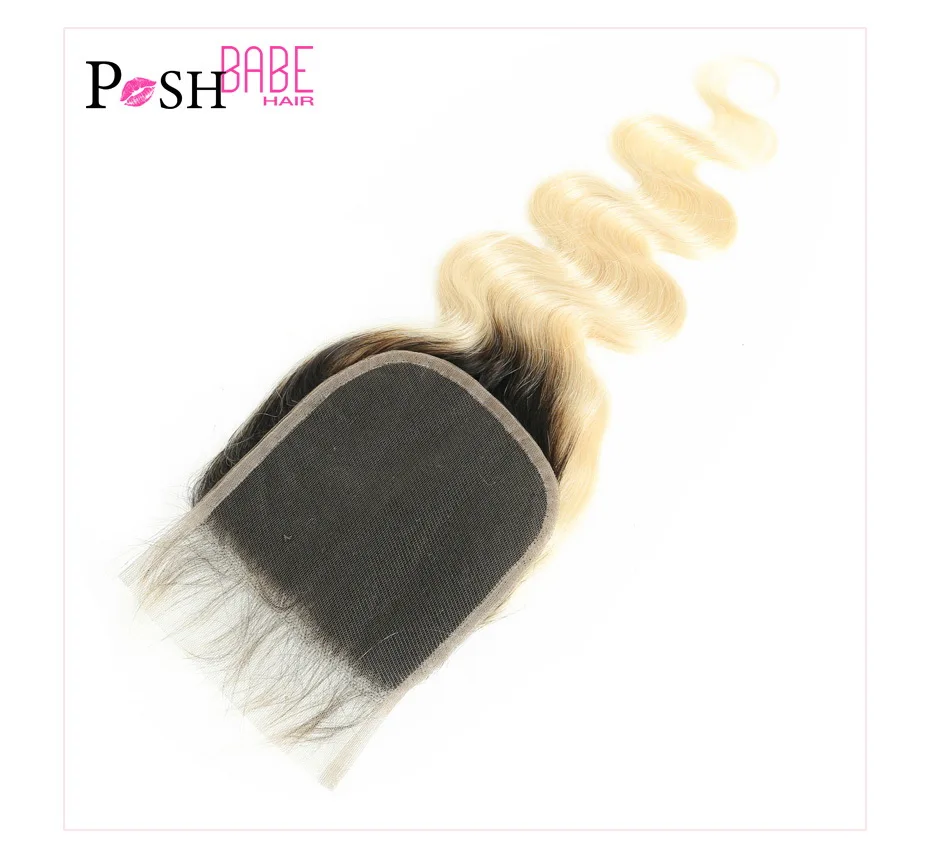 613 Blonde 5x5 Lace Closure  (6)