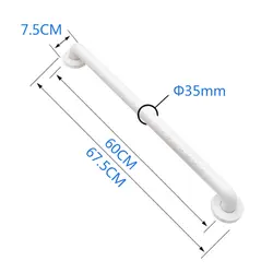 30/45/60 см Нержавеющая сталь белый адвокатское сословие Самосхвата анти-скольжения Ванная комната безопасности ручка для людей пожилого