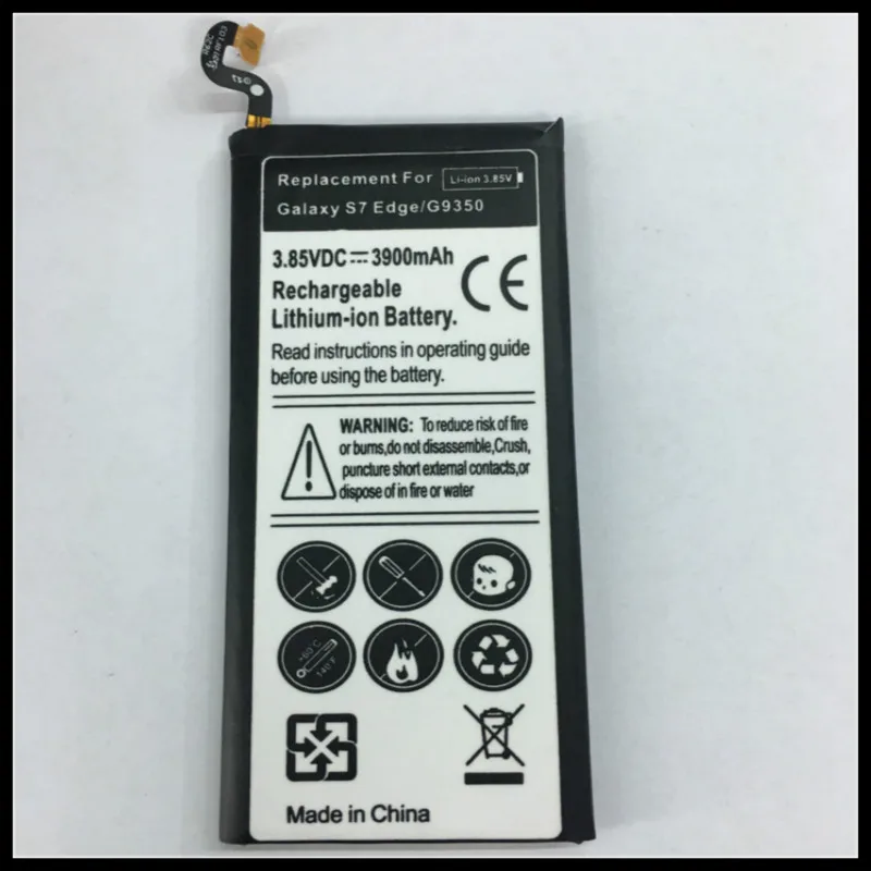 1pc S7 edge battery Replacement Battery EB-BG935ABE For Samsung Galaxy S7 Edge G9350 G935 G935F G935A G935V battery s7edge