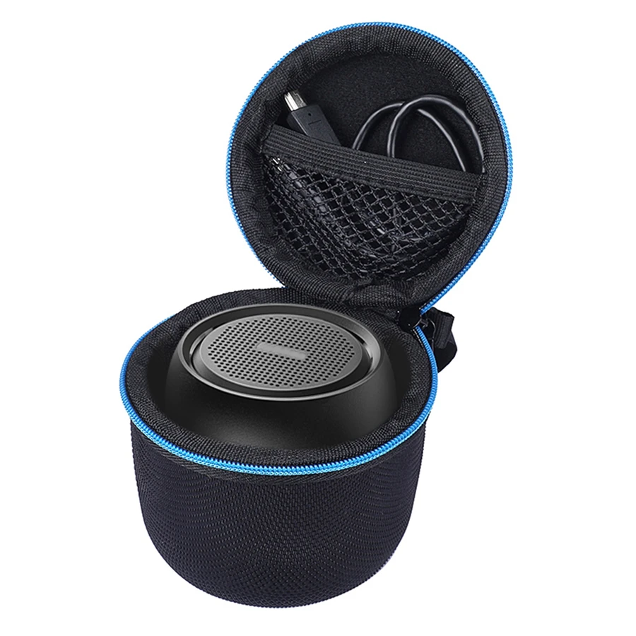 Сумка чехол на молнии для Anker SoundCore Mini супер портативный переносной из ЭВА с Bluetooth