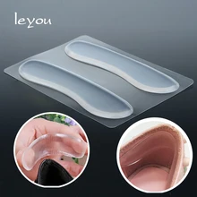 1-5 пар силиконовые ручки на пятке прозрачная задняя силиконовая Гелеобразные напяточники подкладка мягкая подушка коврик стелька предотвращает Потертость боли