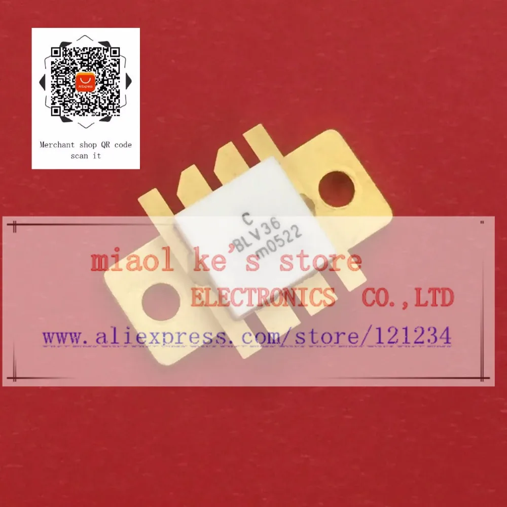 

100% Original: BLV36 BLV 36 [ 28V 2X0.25A 224.25MHz 115W SOT161 ] VHP LINEAR PUSH-PULL POWER TRANSISTOR