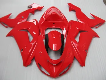 

Motorcycle Fairing kit for KAWASAKI Ninja ZX10R 2006 2007 ZX10R 06 07 Hot Red ABS Plastic Fairings set+7 gifts SK88