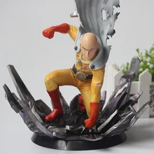 Горячая аниме One Punch Man Saitama ПВХ фигурка Коллекционная модель игрушки 25 см CEECILIO YIQUAN