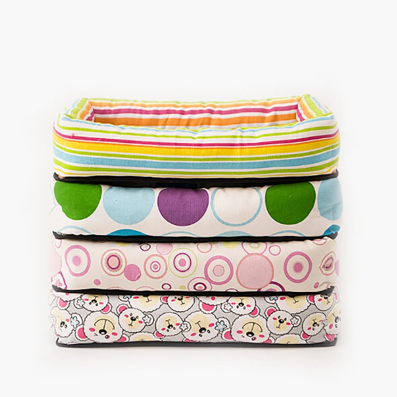 

Cartoon Warm Pet Cat Dog Bed Mat Winter Washable Pet Dog Houses Soft Fleece Puppy Cushion Kennel For Pet