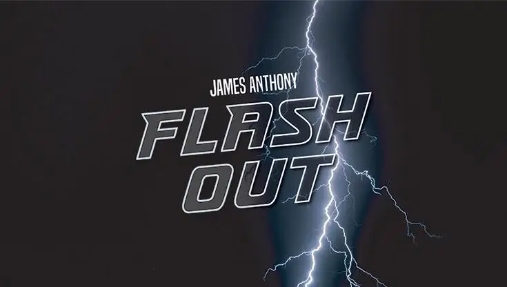 FLASH OUT (Gimmicks и онлайн инструкции) от Джеймса Энтони волшебные карты трюки ментализм трюки, волшебные аксессуары для волшебников