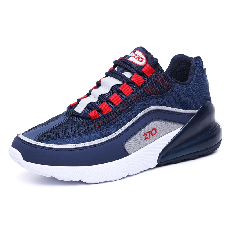 

Men's fashion personality casual sneakers breathable increase anti-slip wear damping large size men's running shoes