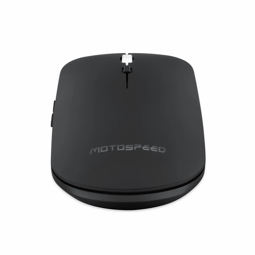 Motospeed BG60 мышь 2,4 г оптическая беспроводная мышь BT Двойное Подключение RGB подсветка 6 кнопок 2400 dpi Поддержка QI Беспроводная зарядка