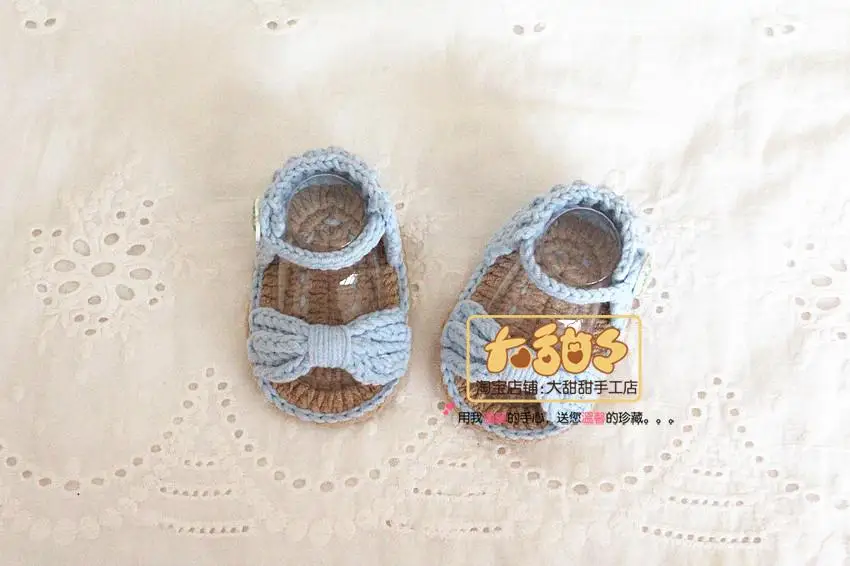 Kids Shoes Sweet And Handmade Princess Bow Baby Learn To Step Forward Soft Bottom Gift