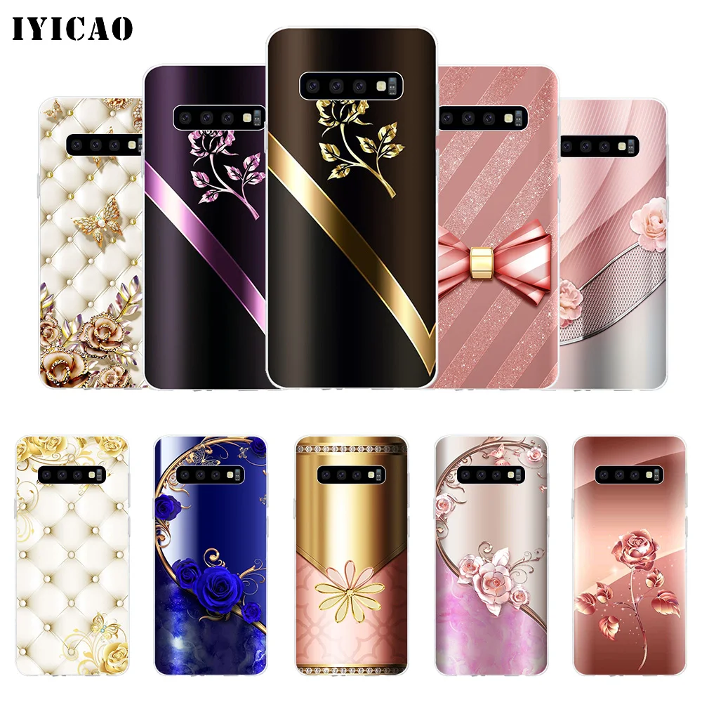 IYICAO художественный Мягкий силиконовый чехол для телефона Samsung Galaxy S10e S10 S9 S8 Plus S7 Edge