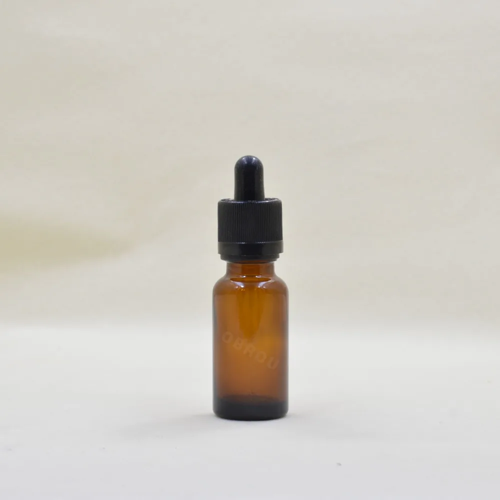 

5-100ML Reagent Eye Dropper Drop Amber Glass Aromatherapy Liquid Pipette