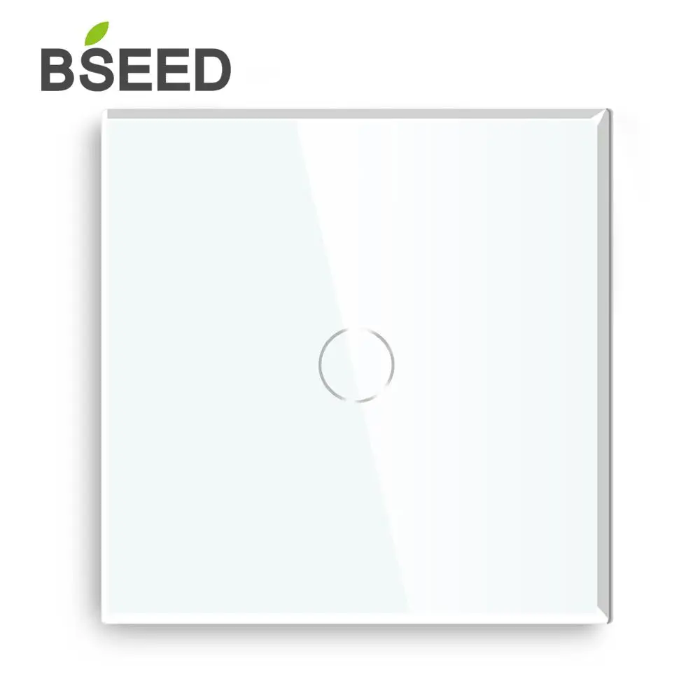 Bseed 240v Touch Switch 1 Gang 2 Way Wall Switch With