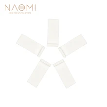 Наоми 5 шт. скрипки Лук наконечники кости для скрипки лук белый скрипки Семейные части аксессуары Белый