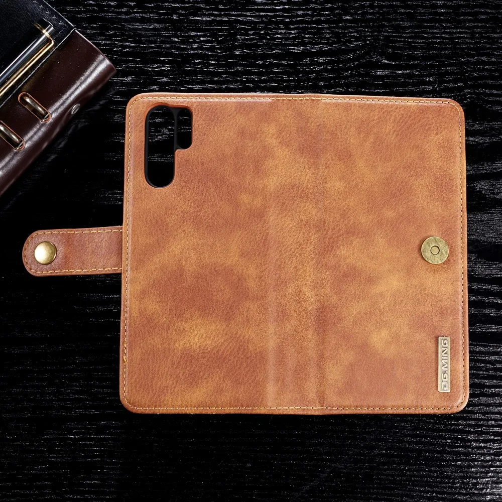 DG. MING защитный 2 в 1 съемный чехол-кошелек для Huawei P20 P30 Pro кожаный 3 слота для карт Магнитный флип-чехол для P20 Lite