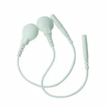 10 пар/упак. электрод привести провода подключения кабели Plug 2,0 мм кнопки мм 3,5 применение для подключения десятки/массаж, электромышечная стимуляция машины устройства