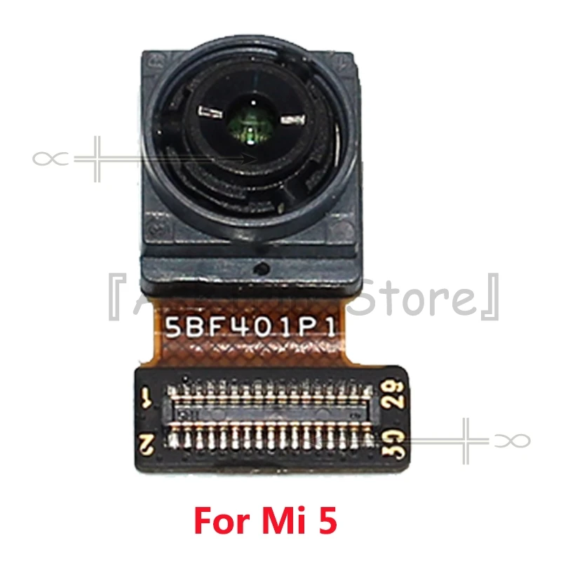 Тестирование оригинальные для Xiaomi Mi Note 3 4 4c 5 5S 6 Max 2 Global перед запасная часть фронтальной маленькой Камера Модуль гибкий кабель, запчасти для ремонта - Цвет: For Xiaomi Mi 5