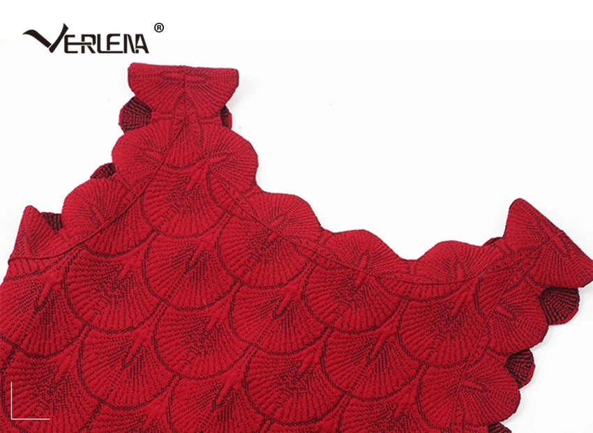 Verlena, винтажное красное плотное летнее платье, женское трикотажное растягивающееся платье с розами, вязанное платье без рукавов хорошей формы