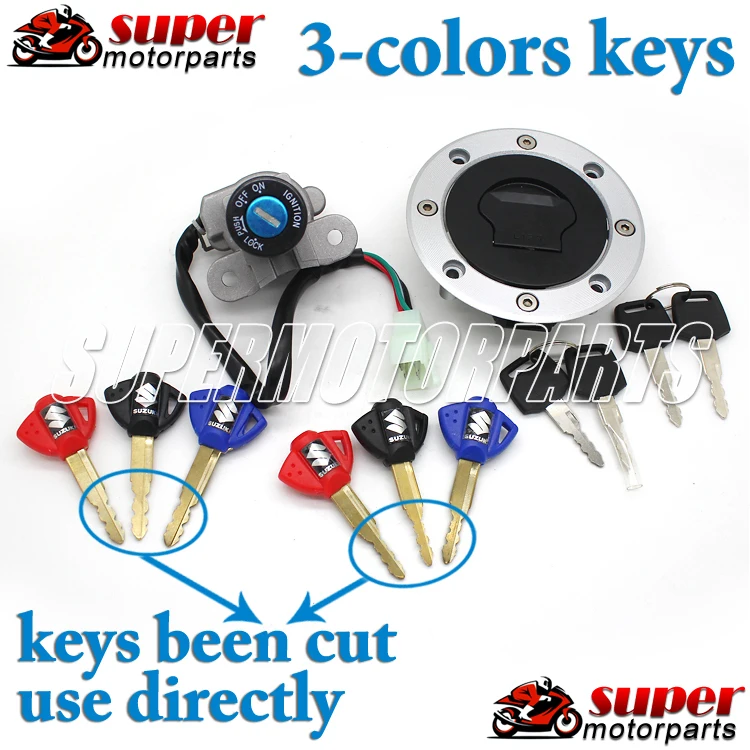

FOR Suzuki GSF250 Bandit 250 GSF400 Bandit 400 Ignition Switch Lock Key Gas Cap Cover 74A 75A 77A 78A 79A