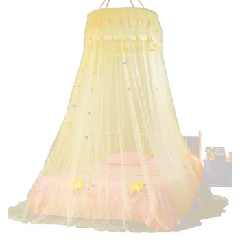 

Dome Tent Lace Hanging Bed Mosquito Net Baby Canopies Bed Curtain For Kids Adults Girls Room Decor