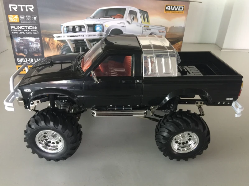 Профессиональный Elextric Racing пикап RC грузовик P407 1:10 2,4 г 30 минут 4WD высокое Скорость удаленного Управление восхождение грузовик