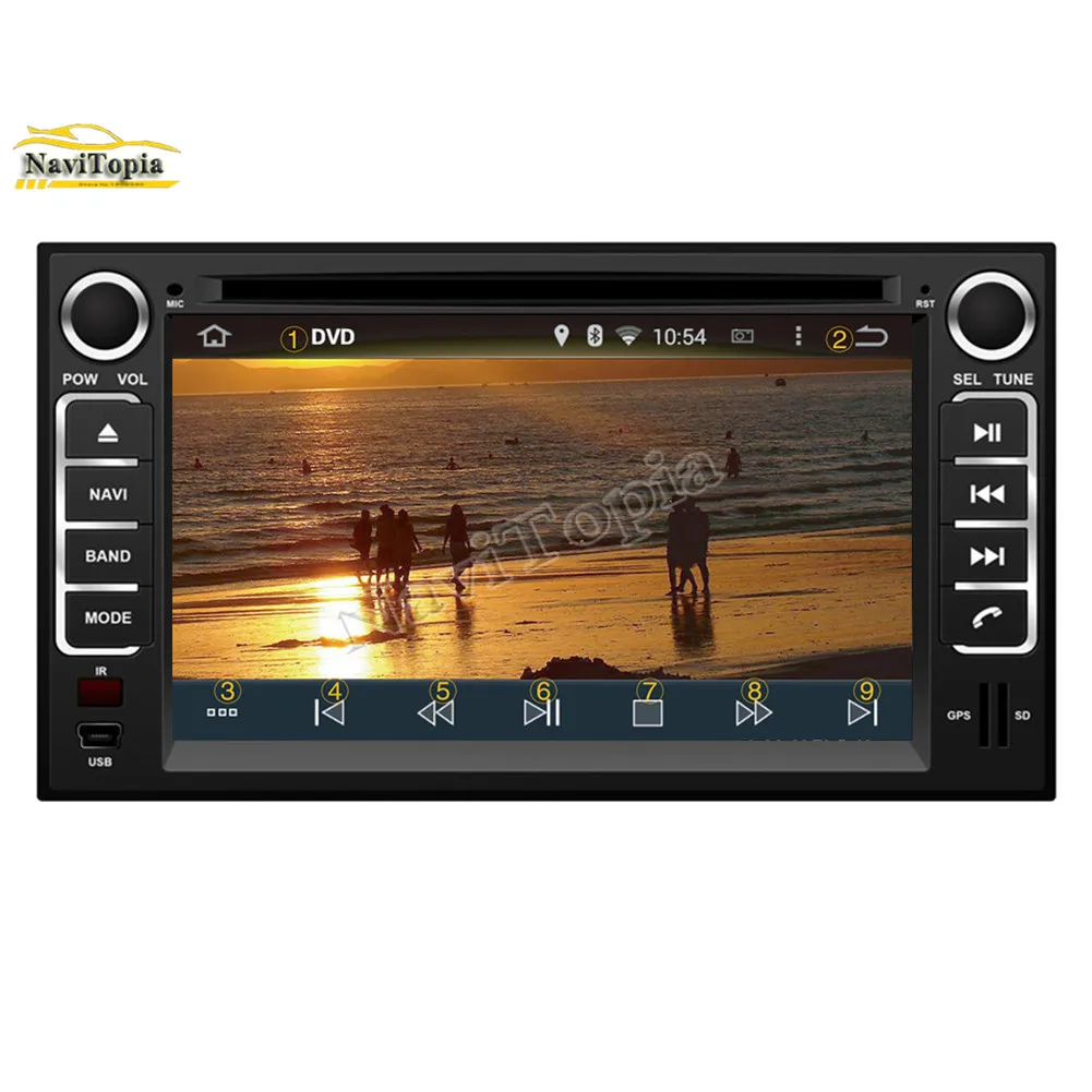 Cheap NAVITOPIA 6.2Inch 4G RAM 32G ROM Octa Core Android 9.0 Car DVD for Kia Sorento for Kia Naza 2002-2009 for Kia X-Trek 2006-2010 9