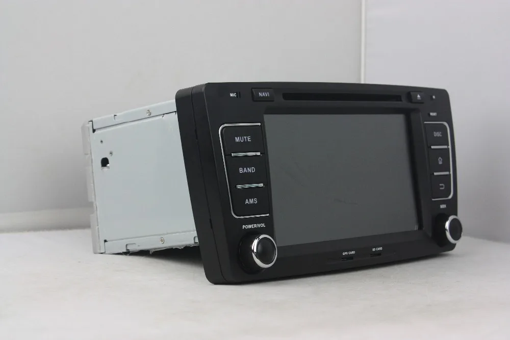 Sale KLYDE 8" 2 Din Android 8.1 Car Radio For SKODA OCTAVIA 2012 Car Audio Quad Core Multimedia Player Flansh 16GB Car Stereo 3