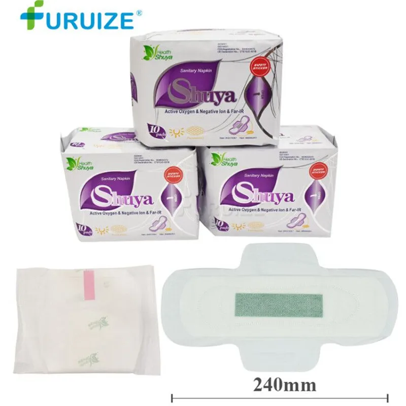 Shuya Anion Sanitary Napkin daily use Anion Hygienic Pads Beautiful