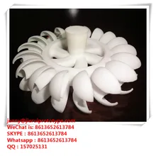 Белый POM наивысшего качества на станке прототип, ЧПУ части