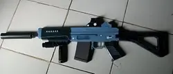 3D бумажная модель огнестрельного оружия Второй мировой войны SIG 552-Kertas Igo Light подводная лодка пистолет ручной работы игрушка