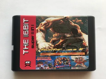

Super Game 11 in 1 16 Bit Game Cart Newest Game Cartridge For Sega Mega Drive / Genesis System