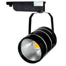 Трековый светильник с регулируемой яркостью cob 15 Вт lampara 12 шт./партия 110V120V130V220V230V240V магазин светодиодных огней Теплый/натуральный/холодный белый