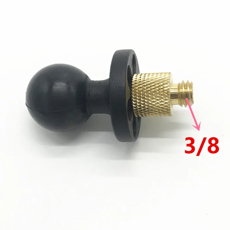 Двойной 1 дюймовый шаровой адаптер 1/4 '' 20/3/8'' 16 Штекерная камера для ОЗУ
