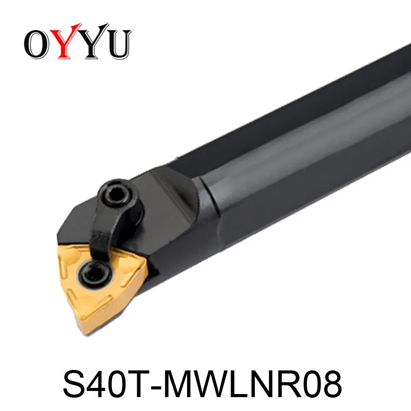 

S40T-MWLNR08/S40T-MWLNL08,internal turning tool holder original boring bar suitable mini lathe machine use carbide