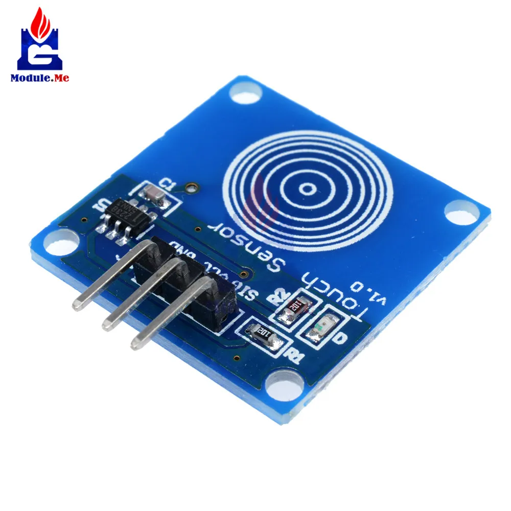 

2PCS TTP223 TTP223B Jog Digital Touch Sensor Capacitive Touch Switch Modules Accessories For Arduino Low Power DC 2V 5.5V