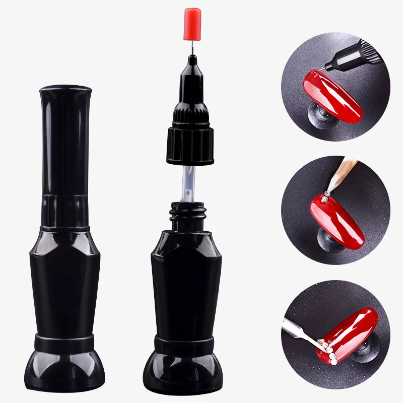 

10ml DIY Glitter UV Gel with Super Sticky for Nail Art Rhinestone Gemstone HB88
