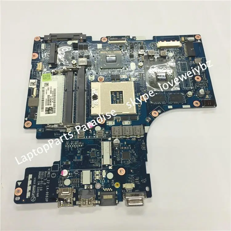 

Brand New & Original For Lenovo Z500 Laptop motherboard VIWZ1 LA-9063P Rev 1.0 Main board wtih Nvidia N14P-GV2-B-A1 video card